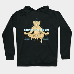 meditation cheetah Hoodie